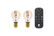 Smart-Home - EGLO E27 LED-Z A60 SPIRAL TW 4.9W 360LM AMBER 2 STÜCK MIT FERNBEDIENUNG B.-Z - 110312