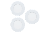 Smart-Home - EGLO FUEVA 6-Z EINGEBAUT. SET Ø88 RGB/CCT 3X2,8W 1020LM IP44 WEISS - 901429