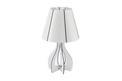Lampen - EGLO COSSANO TISCH H450 WEISS - 94947