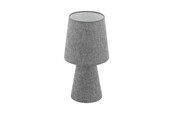 Lampen - EGLO CARPARA TISCH 2L H340 GRAU - 97122