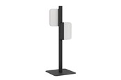 Lampen - EGLO ERVIDEL TISCH H500 2X4,5W 960LM SCHWARZ/WEISS - 98878