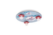 Lampen - EGLO LALELU DECKENLEUCHTE 3L Ø400 HELLGRAU - 97705