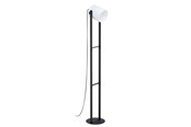 Lampen - EGLO HORNWOOD 1 ETAGE E27 H1395 SCHWARZ/WEISS FSC - 43429