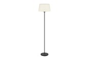 Lampen - EGLO FEBRES FLOOR E27 SCHWARZ/WEISS - 901265
