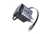Handys - Adapter und Ladegeräte - UGREEN 100 W GaN Fast Charger with Retractable Cable - 65828