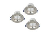 Lampen - EGLO SALABATE EINGEBAUT. SET Ø88 3X450LM 4000K DÄMPFER. IP44 GS - 31865