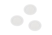 Lampen - EGLO ABIUL EINGEBAUT. SET Ø86 RGB/CCT 3X320LM DIMMPB. IP44 WEISS - 31936