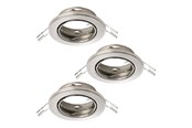 Lampen - EGLO AGULO 1 EINGEBAUT. SATZ Ø85 3XGU10 GS - 75789