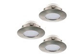 Lampen - EGLO PINEDA EINGEBAUT. SET 3X500LM DÄMPFER. Ø78 GS - 95816