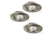 Lampen - EGLO PENETO 1 EINGEBAUT. KIP 3X240LM Ø108 GS SATZ - 95899