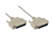 Parallele / Serielle Kabel - InLine - serial cable - DB-25 to DB-25 - 2 m - 11112M
