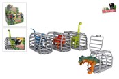Kleine Mitbringsel für Kinder - Pocket Money Dinosaur In Cage - assorted - 570373