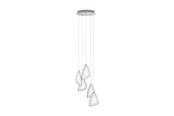 Lampen - EGLO AMONDE CLUSTER 4L 3650LM CHROM - 95219