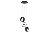 Lampen - EGLO CAMARGO CLUSTER 3X350 MM SCHWARZ - 98441