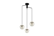 Lampen - EGLO MIRTAZZA CLUSTER 3XE27 Ø180 CHAMPAGNER - 99073