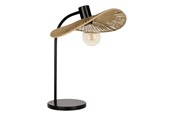 Lampen - EGLO SIRUELA TISCH H465 E27 SCHWARZ/NATUR FSC - 31965