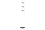 Lampen - EGLO CHIEVELEY FLOOR 3XE27 H1405 SCHWARZ/NATUR FSC - 43544