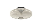 Lampen - EGLO MIDSUMER DECKENLEUCHTE Ø380 E27 SCHWARZ/CREME - 43998