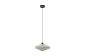Lampen - EGLO MIDSUMER PENDELLEUCHTE Ø380 E27 SCHWARZ/CREME - 43999