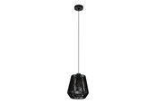 Lampen - EGLO PERSLEY PENDELLEUCHTE Ø220 E27 SCHWARZ FSC - 44105