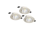 Lampen - EGLO SALICETO INTEGRIERT. SET KIP Ø88 3X450LM DÄMPFER. GS - 900746