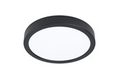 Lampen - EGLO FUEVA 5 PLAFOND Ø210 2000LM MIT SENSOR SCHWARZ - 901013