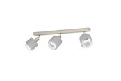 Lampen - EGLO BELLIZZI SPOT TRACK L430 3XE14 GS/GRAU/WEISS - 901047