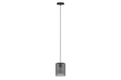 Lampen - EGLO COLOMERA PENDELLEUCHTE Ø150 E27 SCHWARZ/GRAU - 901162