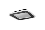 Lampen - EGLO MACCHIONI DECKE 380X380 CCT 2360LM DIMMPB. SCHWARZ MIT KRISTALL EFF. - 901241