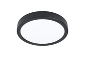 Lampen - EGLO FUEVA 6 PLAFOND Ø210 CCT 11.5W 1550LM SCHWARZ - 901298