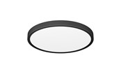 Lampen - EGLO FUEVA 6 PLAFOND Ø280 CCT 14.2W 2000LM IP44 SCHWARZ - 901326