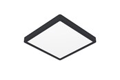 Lampen - EGLO FUEVA 6 PLAFOND 290X290 CCT 13W 2100LM IP44 SCHWARZ - 901331