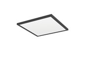 Lampen - EGLO ROVITO-R DECKE 390X390 CCT 21W 3000LM DIMMBARB. IP44 SCHWARZ - 901456