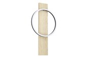 Lampen - EGLO BOYAL WALL 12W 1700LM SCHWARZ/EICHE FSC - 901715