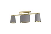 Lampen - EGLO ALMEIDA 2 DECKENLEUCHTE L810 3XE14 BM/CAPPICCINO - 99486