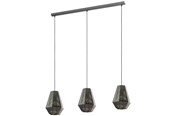 Lampen - EGLO CHIAVICA LANGER TISCH E27 3L SCHWARZ - 43224