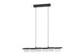 Lampen - EGLO ERVIDEL LANGTISCH 6 L930 SCHWARZ/WEISS - 98876