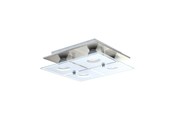 Lampen - EGLO CABO-SD DECKE 4L GS/CHROM/SAT. KLAR - 75341