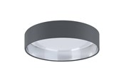 Lampen - EGLO PALOMARO 2 DECKENLEUCHTE Ø3203X3,6W 1110LM 3000K ANTHRAZIT/SILBER - 75774
