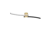Lampen - EGLO AIETA DECKENLEUCHTE L720 12W 1450LM BM/SCHWARZ - 901216