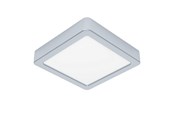 Lampen - EGLO FUEVA 6 PLAFOND 150X150 CCT 7W 1100LM IP44 CHROM - 901765