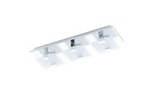 Lampen - EGLO VICARO DECKENLEUCHTE 3X2.5W 3X180LM CHROM - 93313