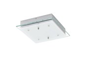 Lampen - EGLO FRES 2 DECKENLEUCHTE 4X5,2W 290X290 SATIN - 94985