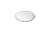 Lampen - EGLO COMPETA 1 DECKENLEUCHTE Ø350 15.6W 1900LM WEISS/SILBER - 95677