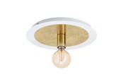 Lampen - EGLO PASSANO DECKE WEISS/GOLD - 97491