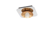 Lampen - EGLO TORANO DECKENLEUCHTE 510LM DIMMPB. CHROM/GOLD - 97521