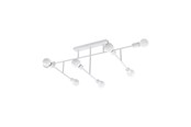 Lampen - EGLO BELSIANA DECKENLEUCHTE 8L L1180 WEISS - 98033