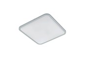 Lampen - EGLO COGOLETO DECKE 490X490 3200LM 3000-5000K WEISS/SILBER MIT FERNBEDIENUNG B. - 98258
