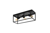 Lampen - EGLO SILENTINA DECKENLEUCHTE 3XE27 SCHWARZ - 98333