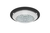 Lampen - EGLO ACOLLA 1 DECKE Ø290 11W 1300LM SCHWARZ/WEISS/KLAR - 99356